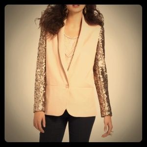 Anthro Glitzen Frame blazer